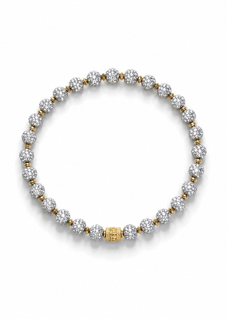 Mini Emerson - White (Gold)
