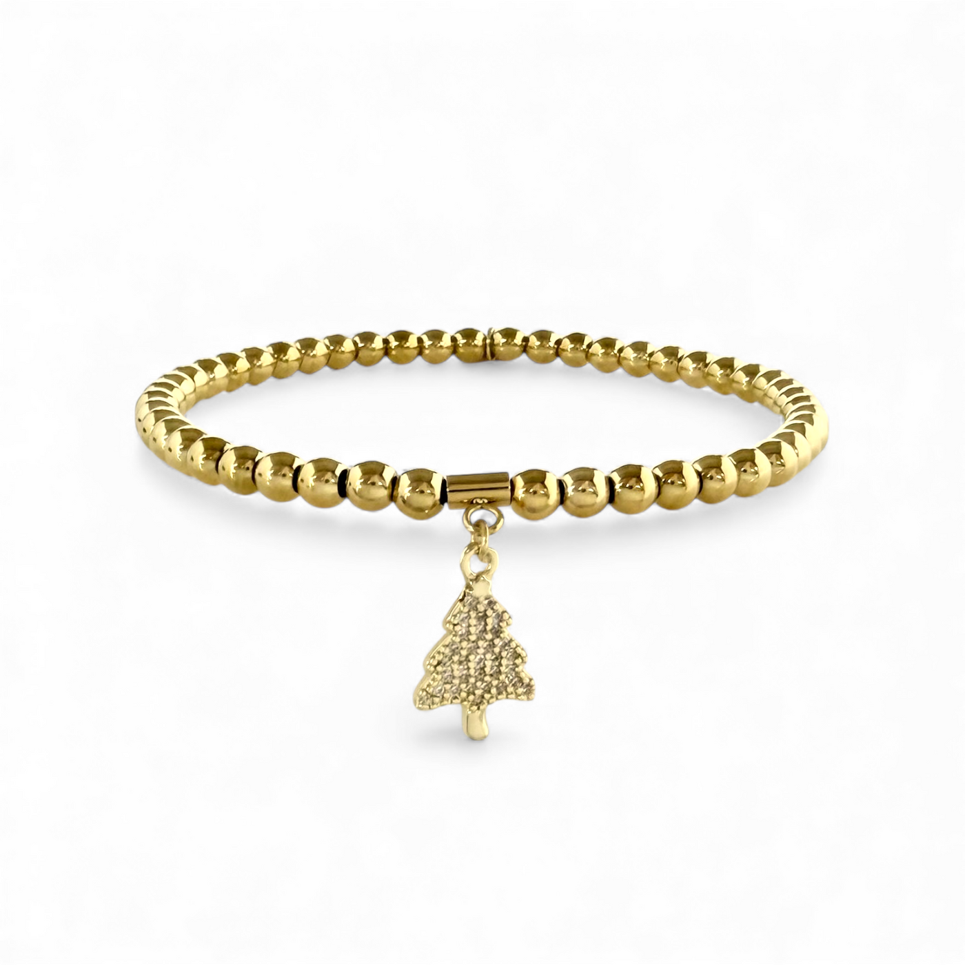 Day 3: Mini Pavé Tree Charm - Gold + Santa Pouch