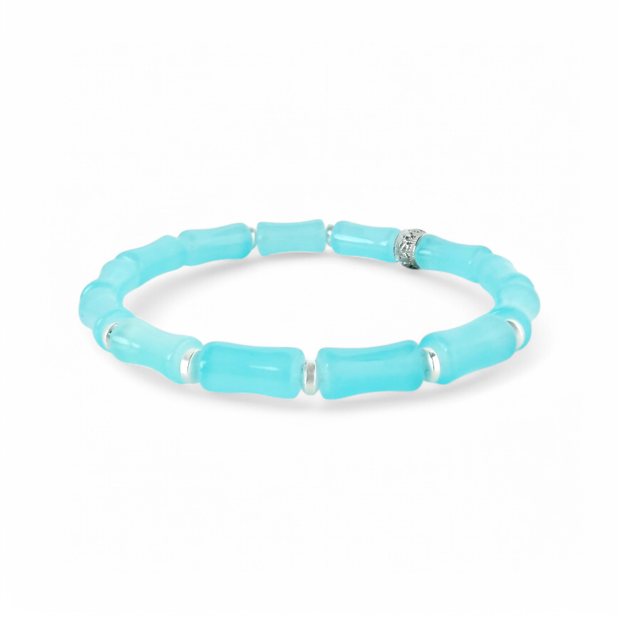 Millie - Sky Blue with Silver