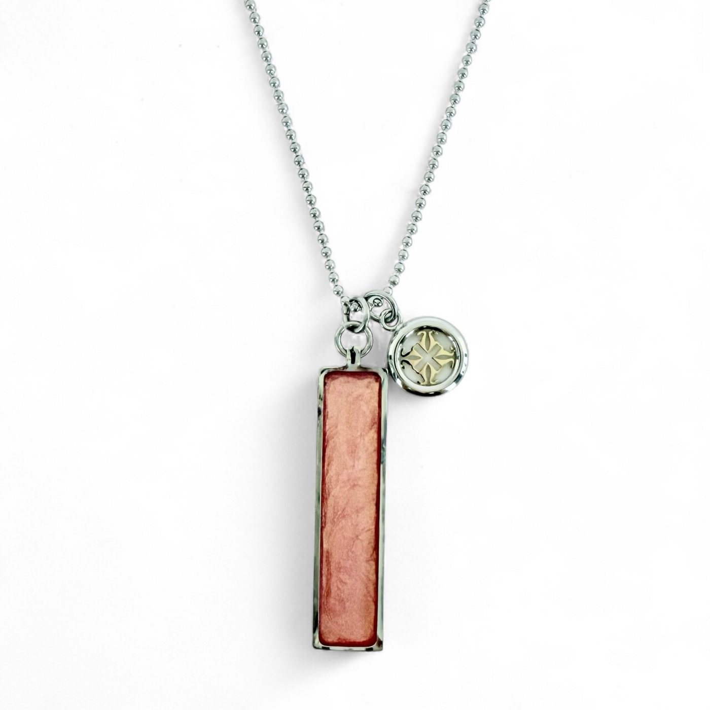 Sawyer Necklace Silver - Papaya