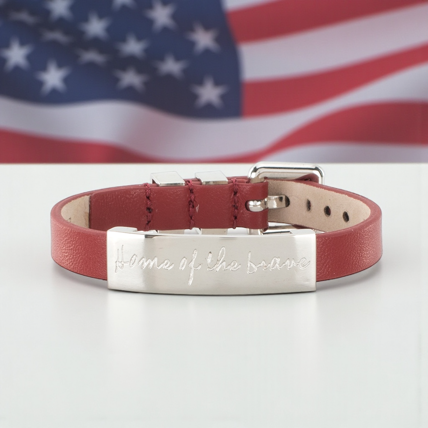 Betsy Home of the Brave Wrap - Red