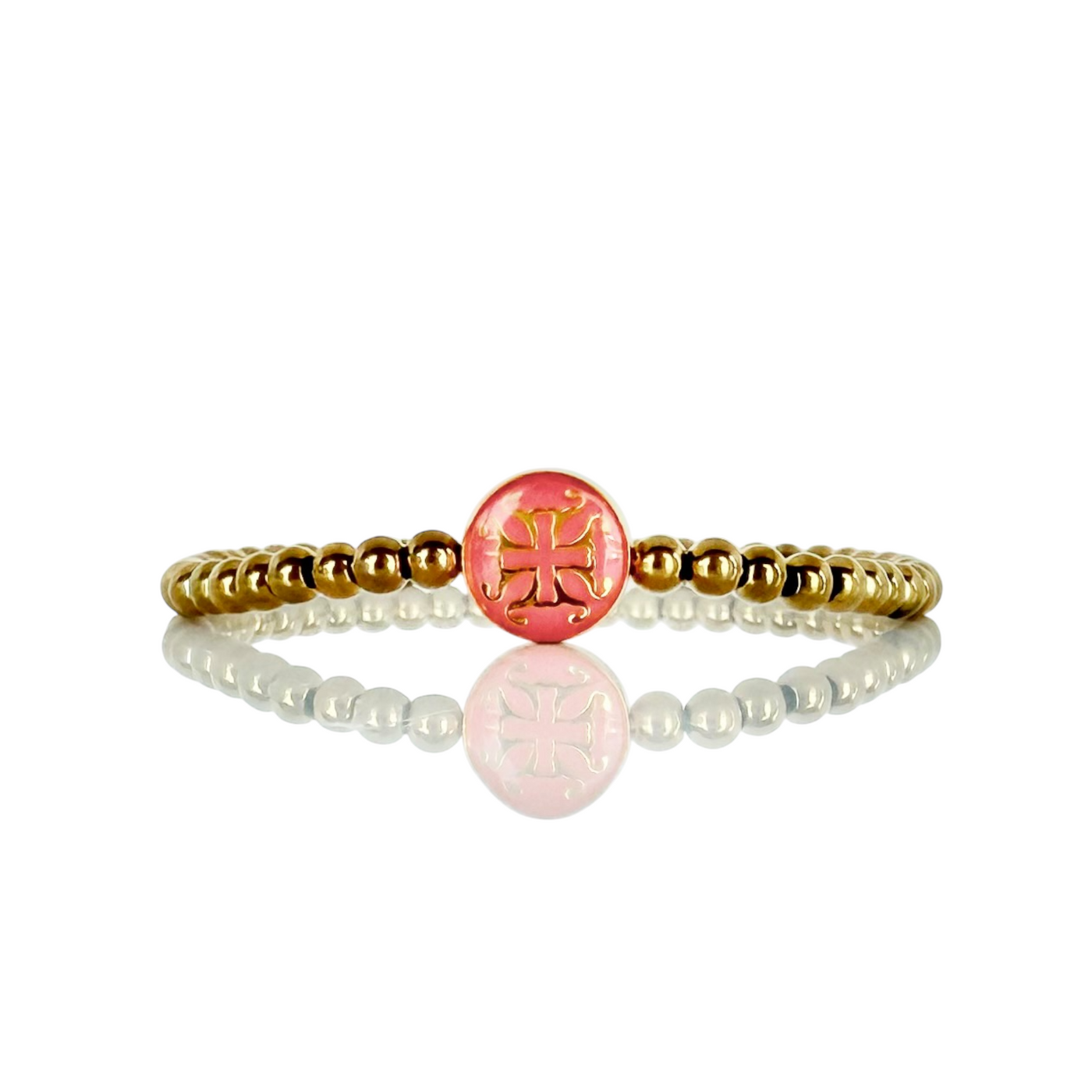 Hadlee Coral 4mm - Gold