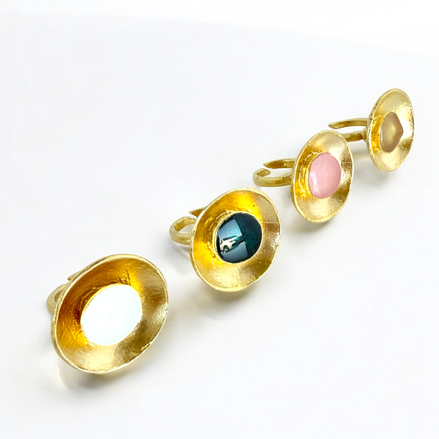 Halo Ring - Forsythia - Gold