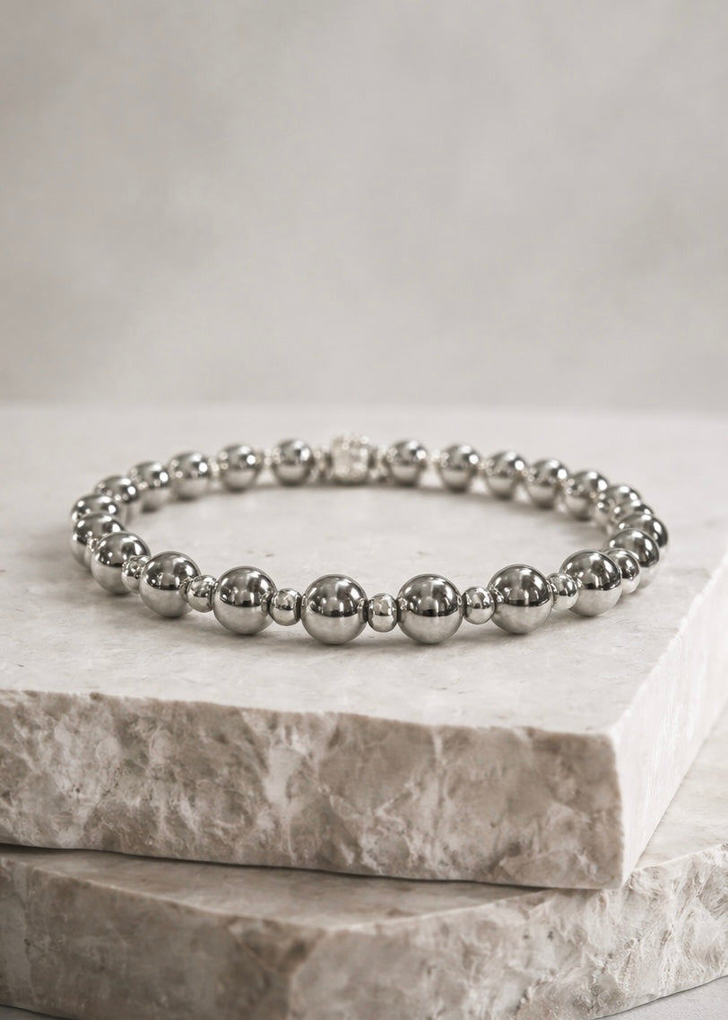 Classic Silver Chloe 6mm with spacers