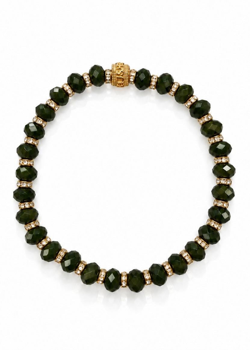 The Evan - Army Green (Gold/ Silver)