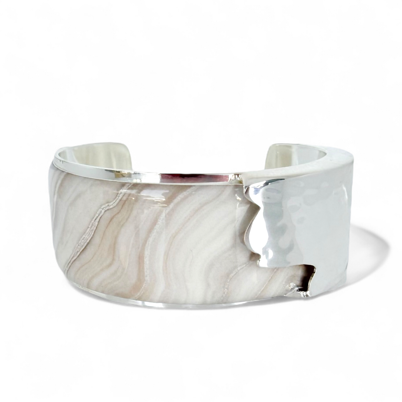 Sands of Venus - 1.0" Dallas Art Deco in Silver