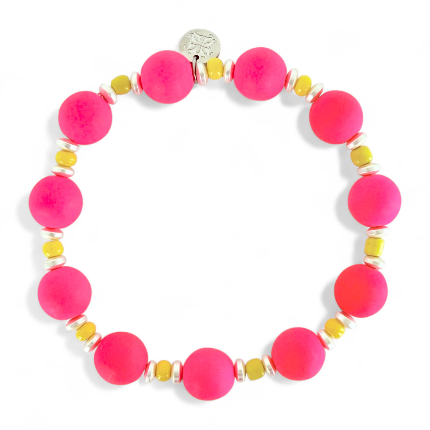 Tropical Spritz Flamingo Pink - Yellow