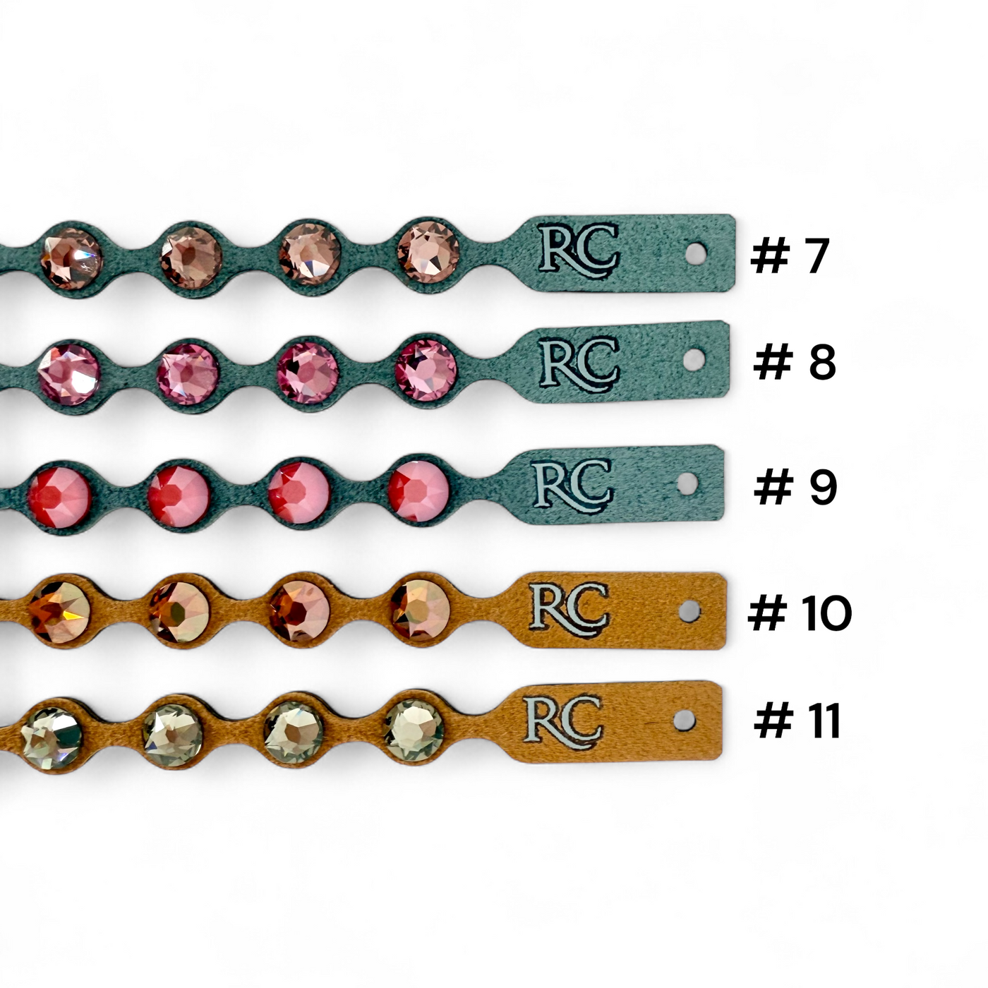 Kenna - Scalloped Wrap With Crystals #7-11