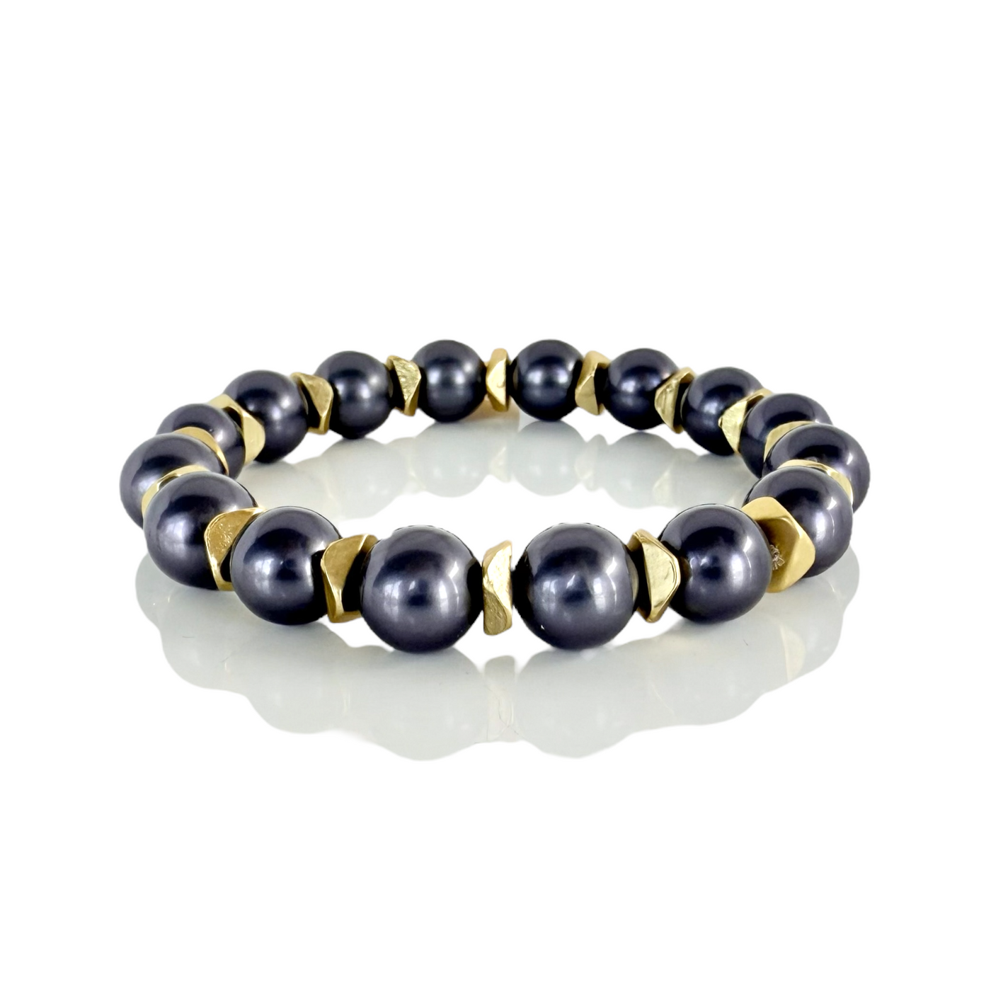 Boleyn Pearl - Deep Purple - Gold