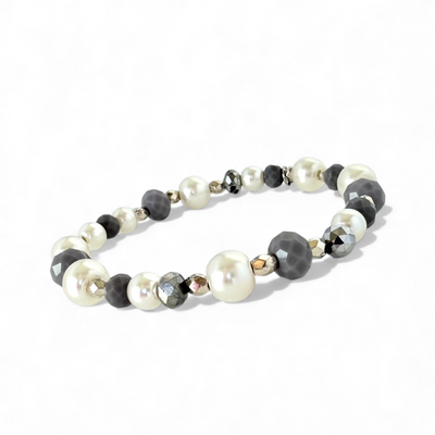 Pearls in Stone - Silver