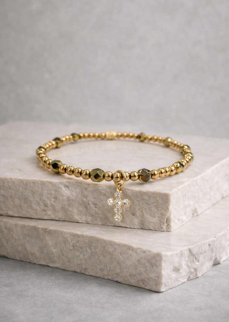 Ever True Mini Pave Cross