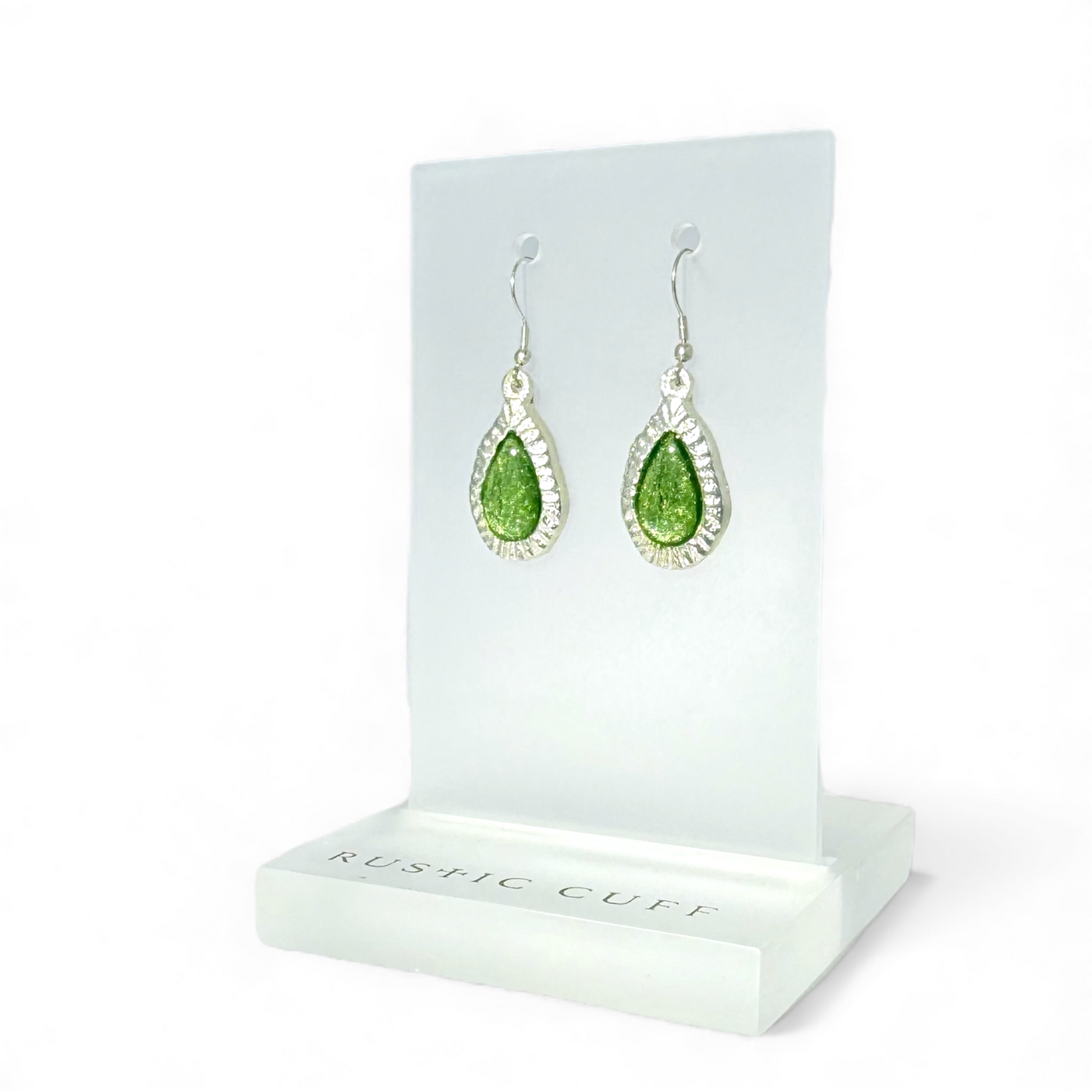 Frances Earrings - Enchanted Green