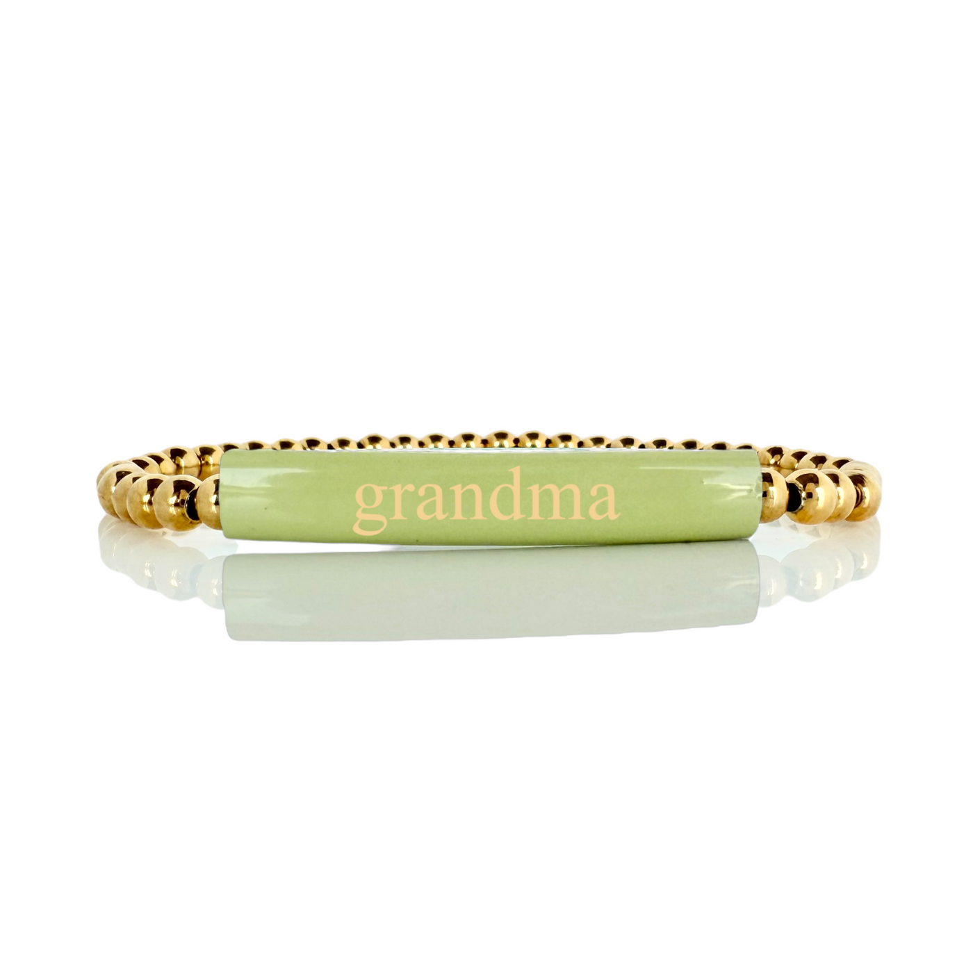 Custom - Kelly Engraved Sun-drenched Lime Plate