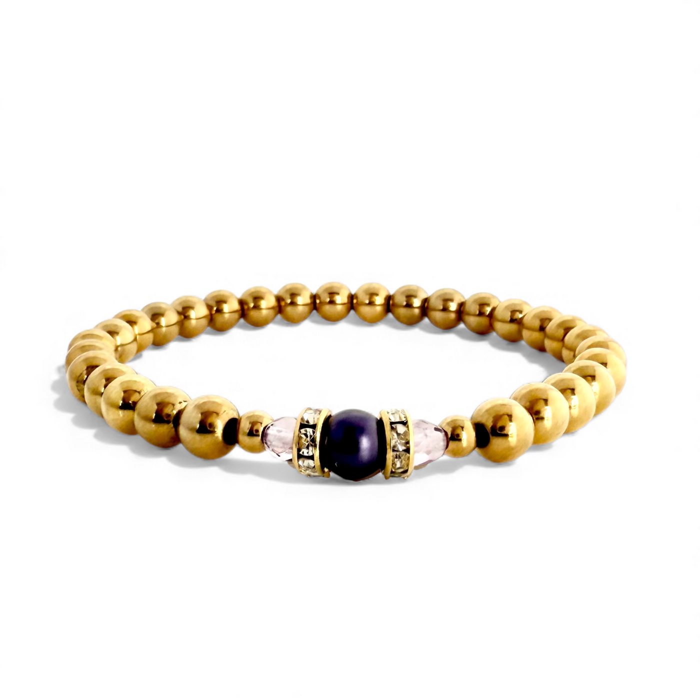 Pearl Bling - Carolina Plum - Gold