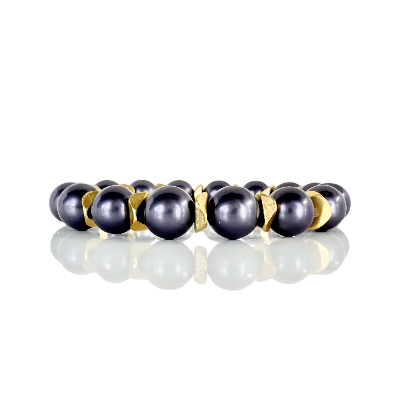 Boleyn Pearl - Deep Purple - Gold