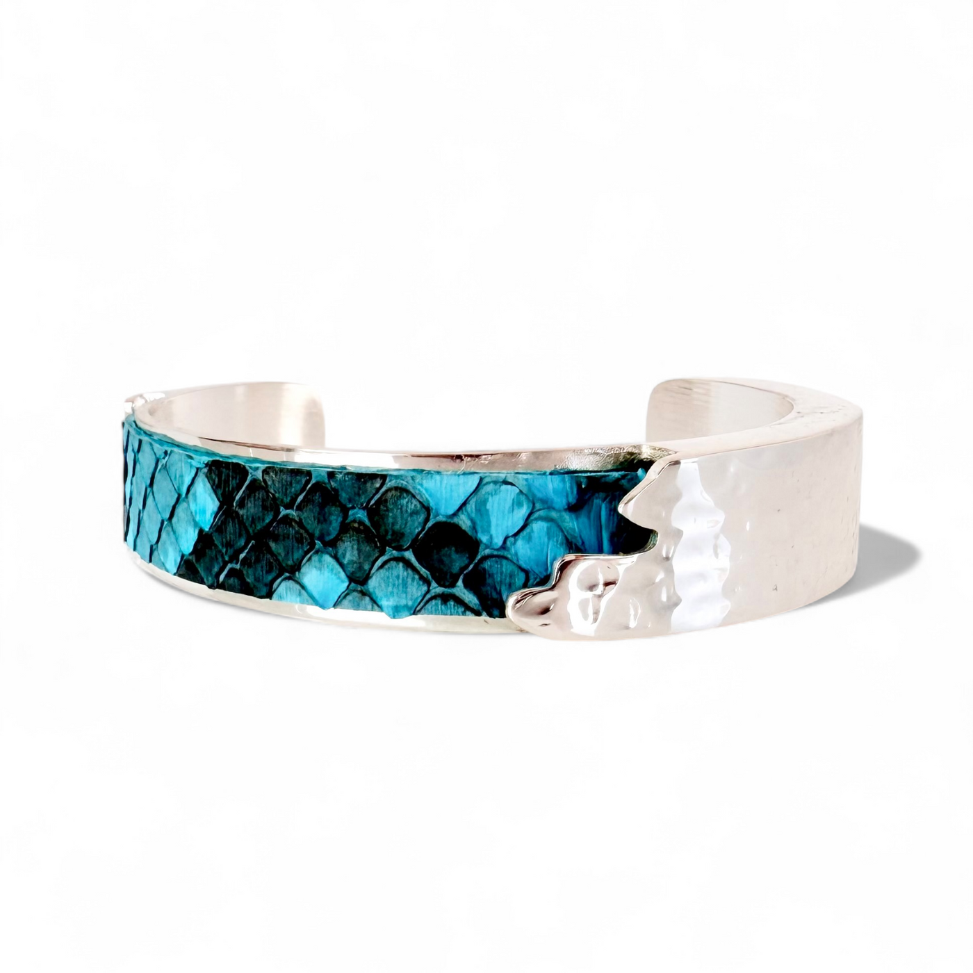 .5 Dallas Turquoise Python - Silver