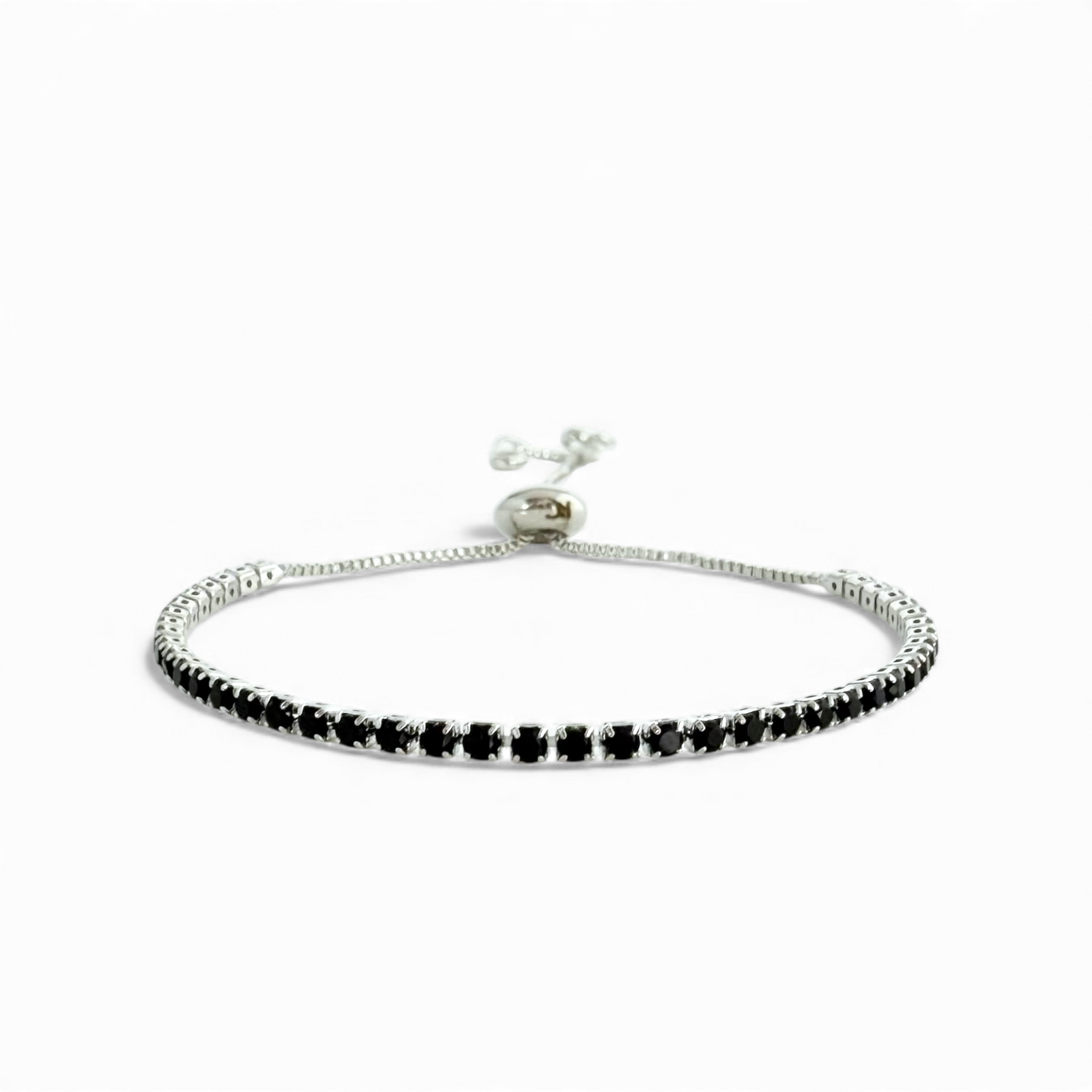 Day 5: August Angeline Slider - Black - Silver + Santa Pouch