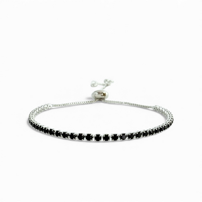 Day 5: August Angeline Slider - Black - Silver + Santa Pouch