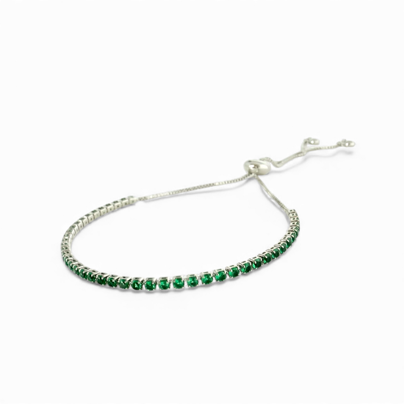 Day 2: August Angeline Slider - Green - Silver + Santa Pouch