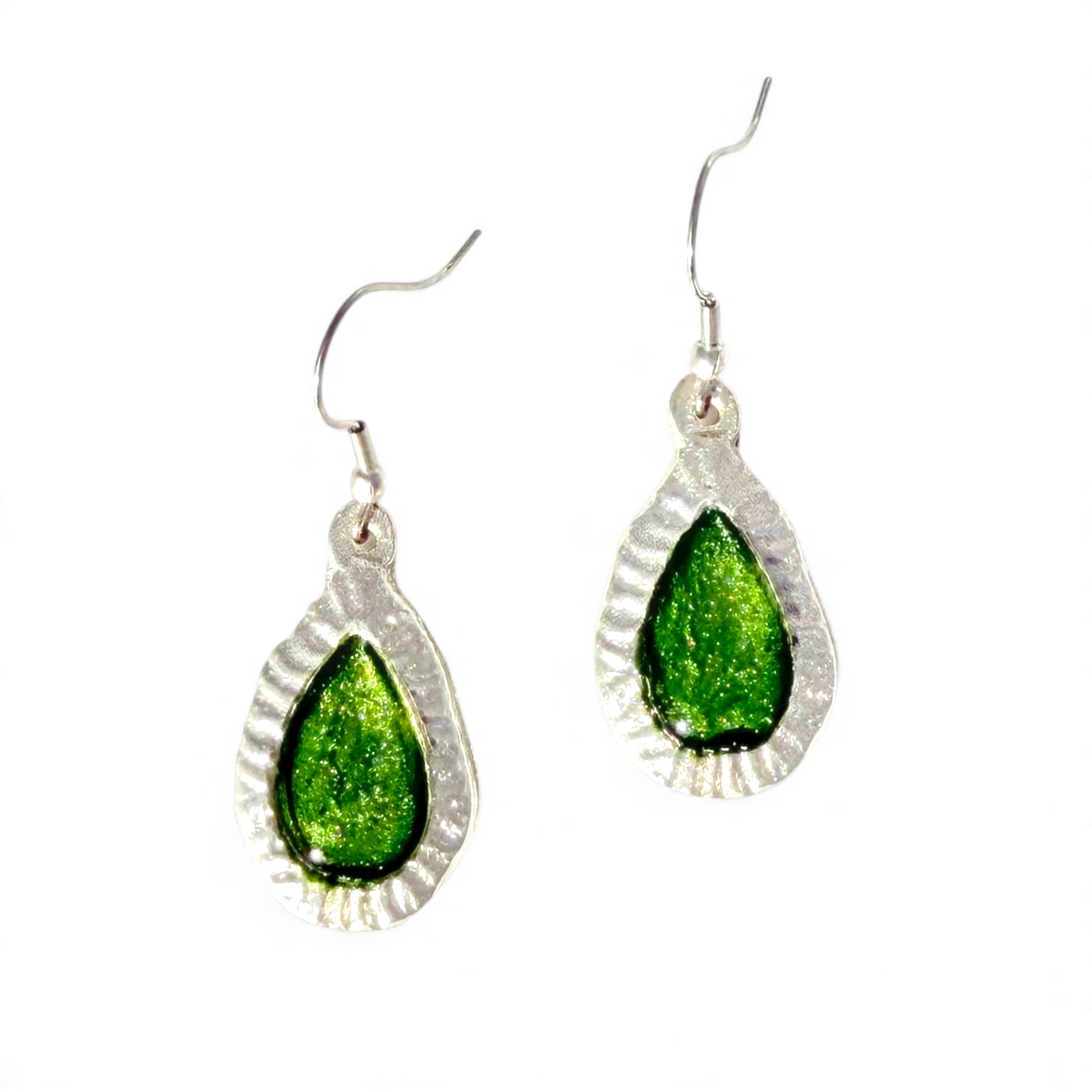 Frances Earrings - Enchanted Green
