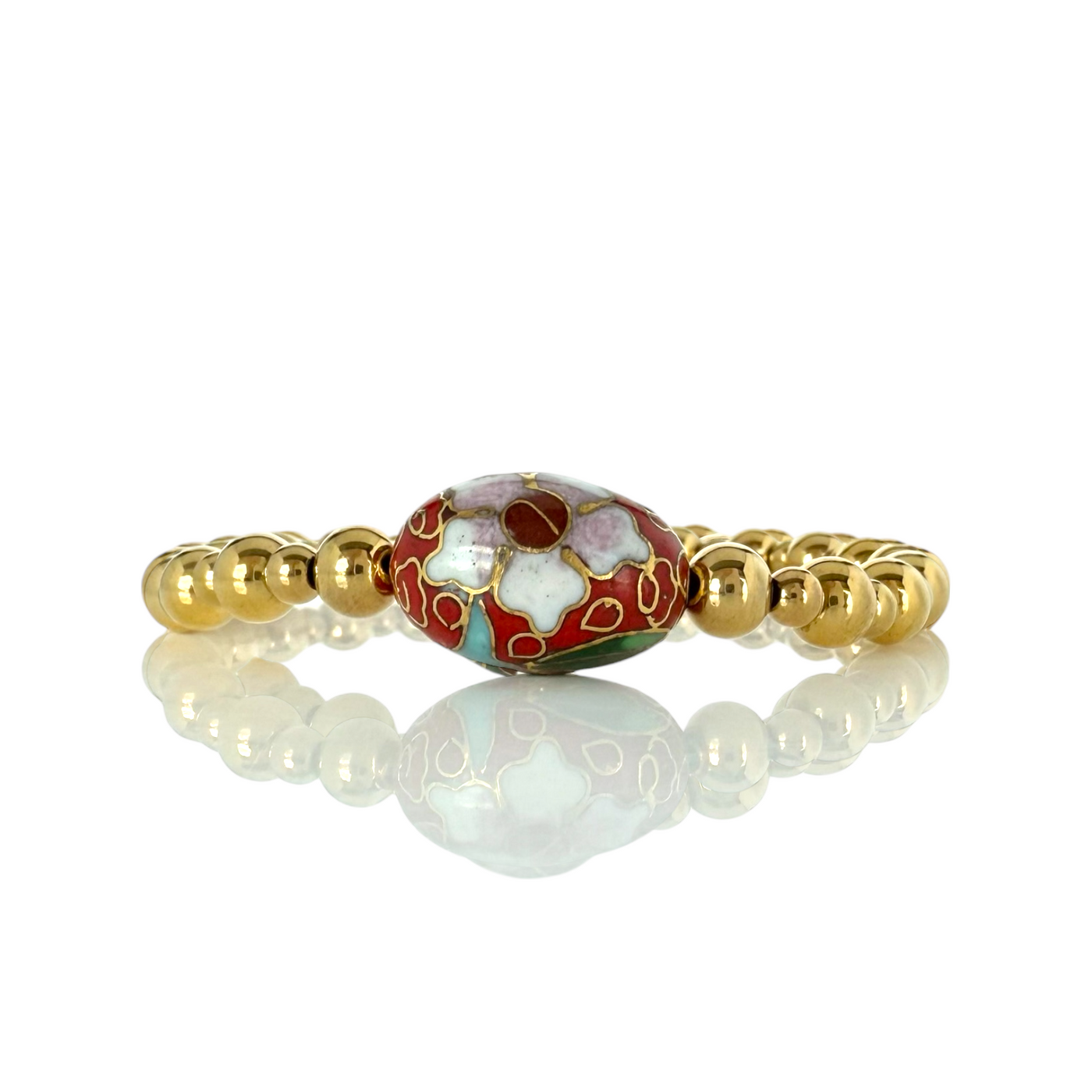 Day 6: Matryoska Imperial Red - Oval + Santa Pouch