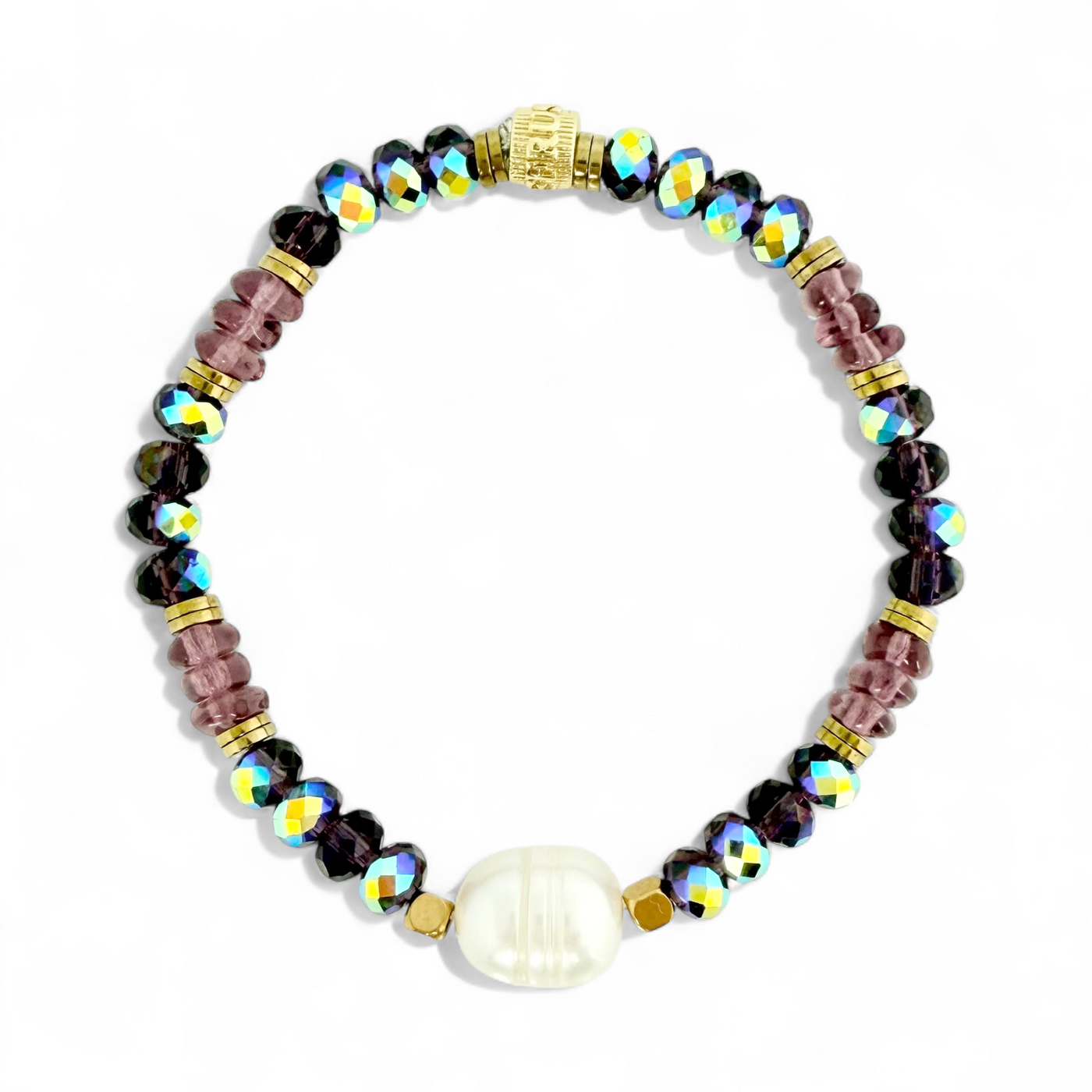 Baroque Pearl in Amethyst Radiance