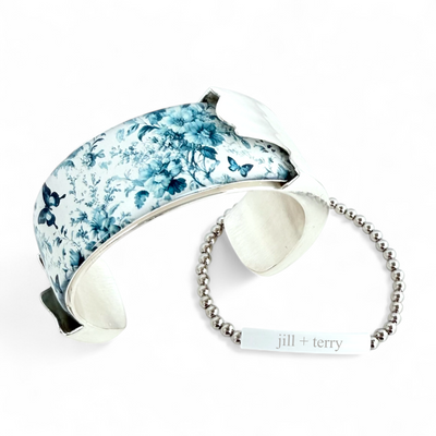 Virginia Blue - Dallas Art Deco in Silver