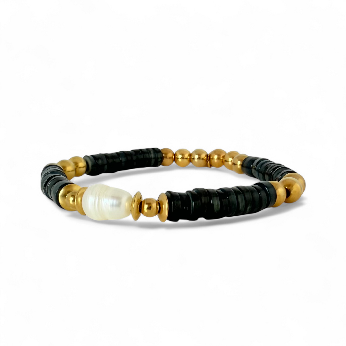 Baroque Pearl in Deep Navy