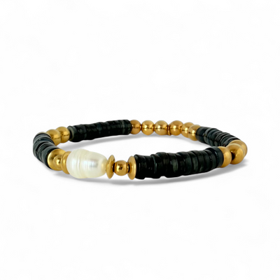 Baroque Pearl in Deep Navy