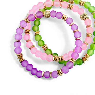 Beatrix - Soft Violet with Gold