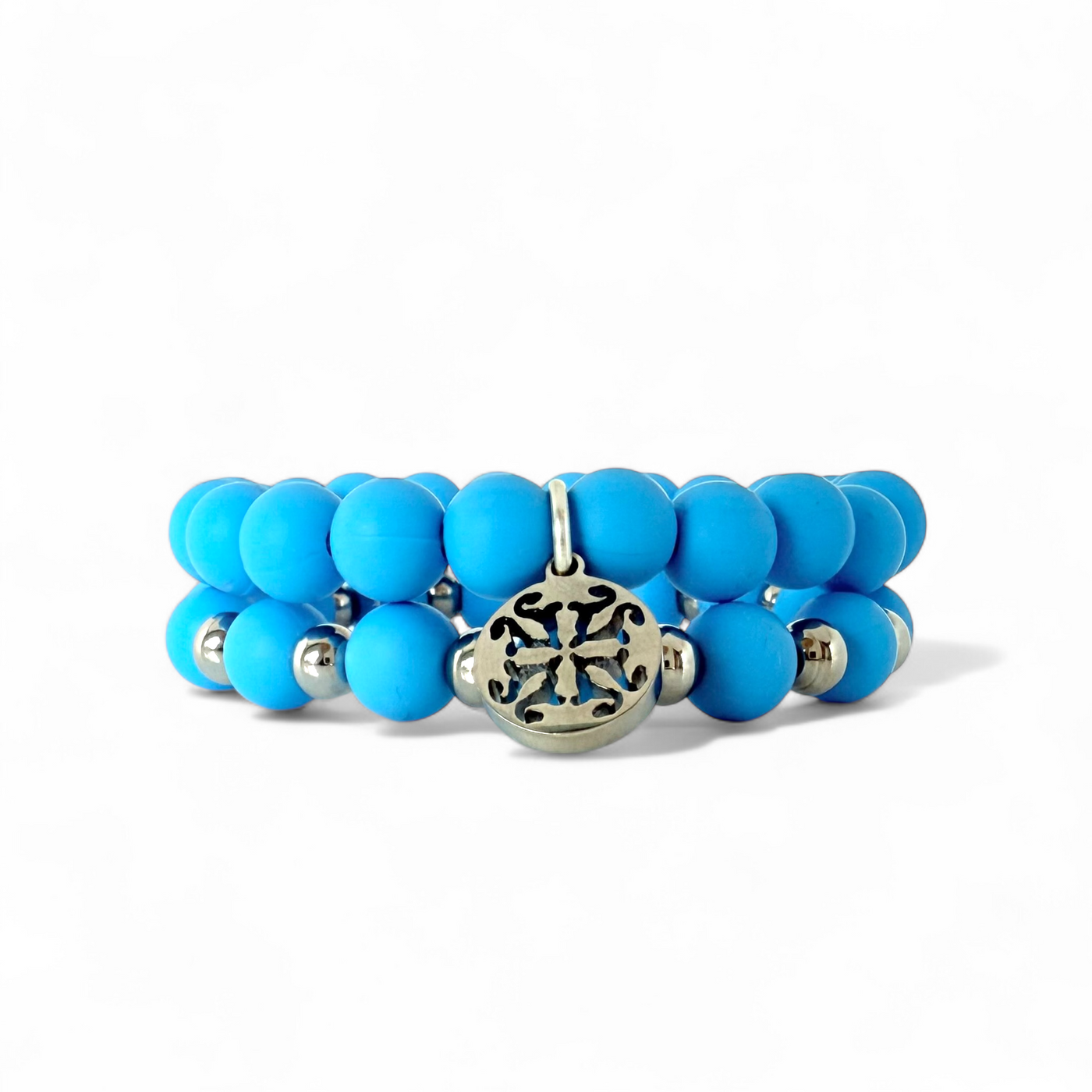 Erin and Catherine Duo - Sky Blue - Silver