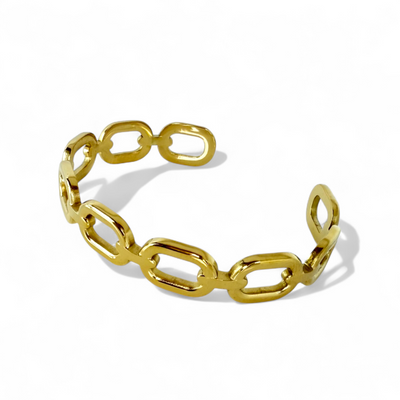 Crete Link Cuff - Gold