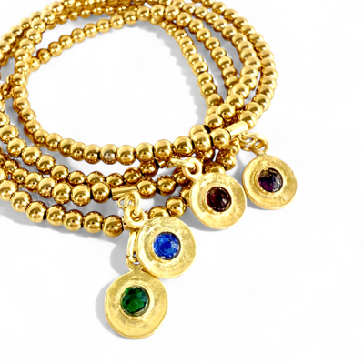 Sicily Crystal Emerald - Beaded