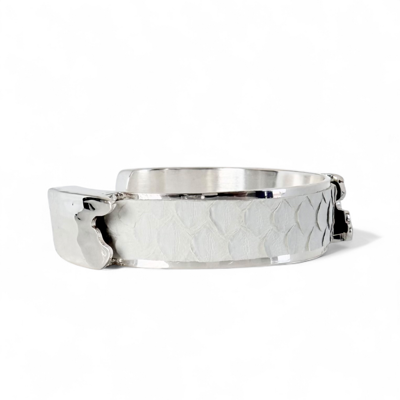 .5 Dallas White Python - Silver