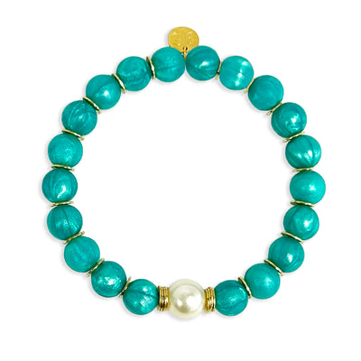 Lucy Pearlized Turquoise