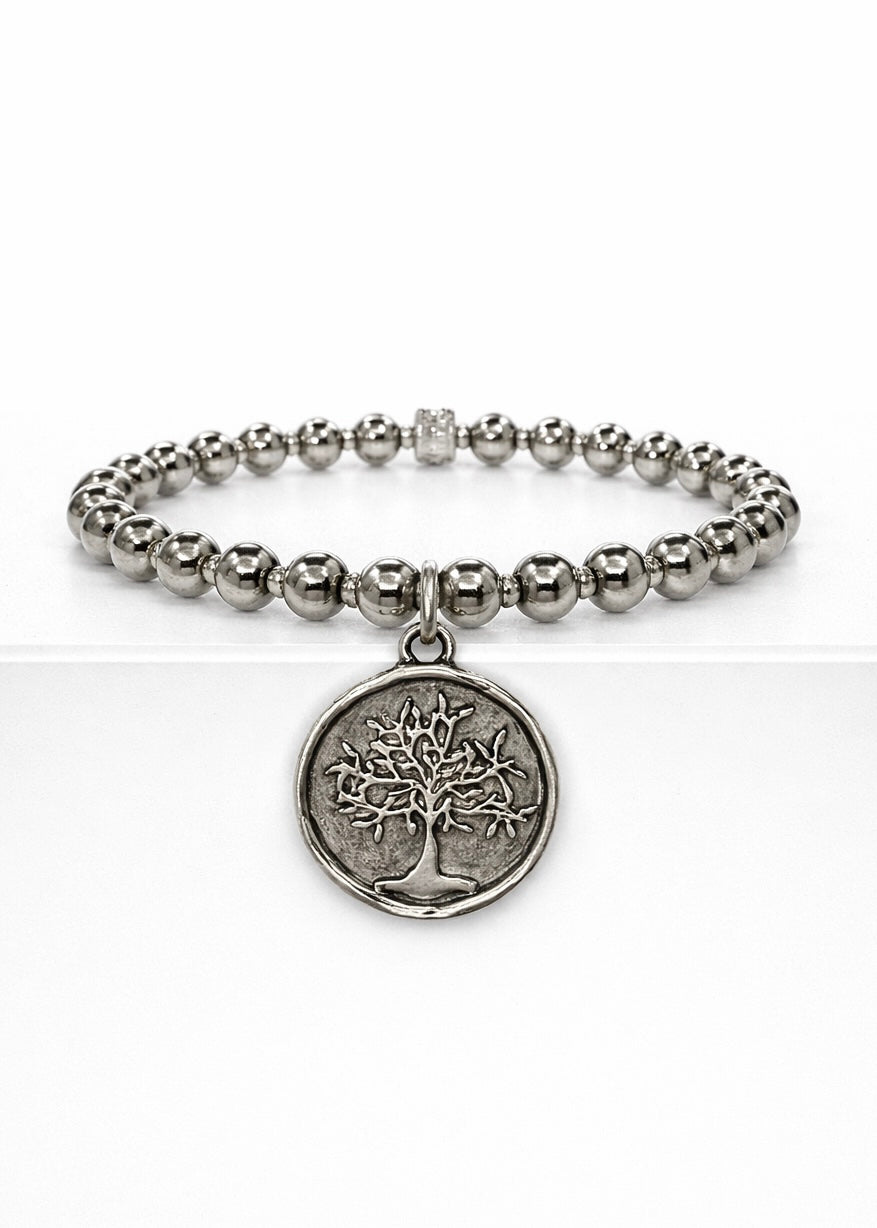 Silver Tree of Life Medallion