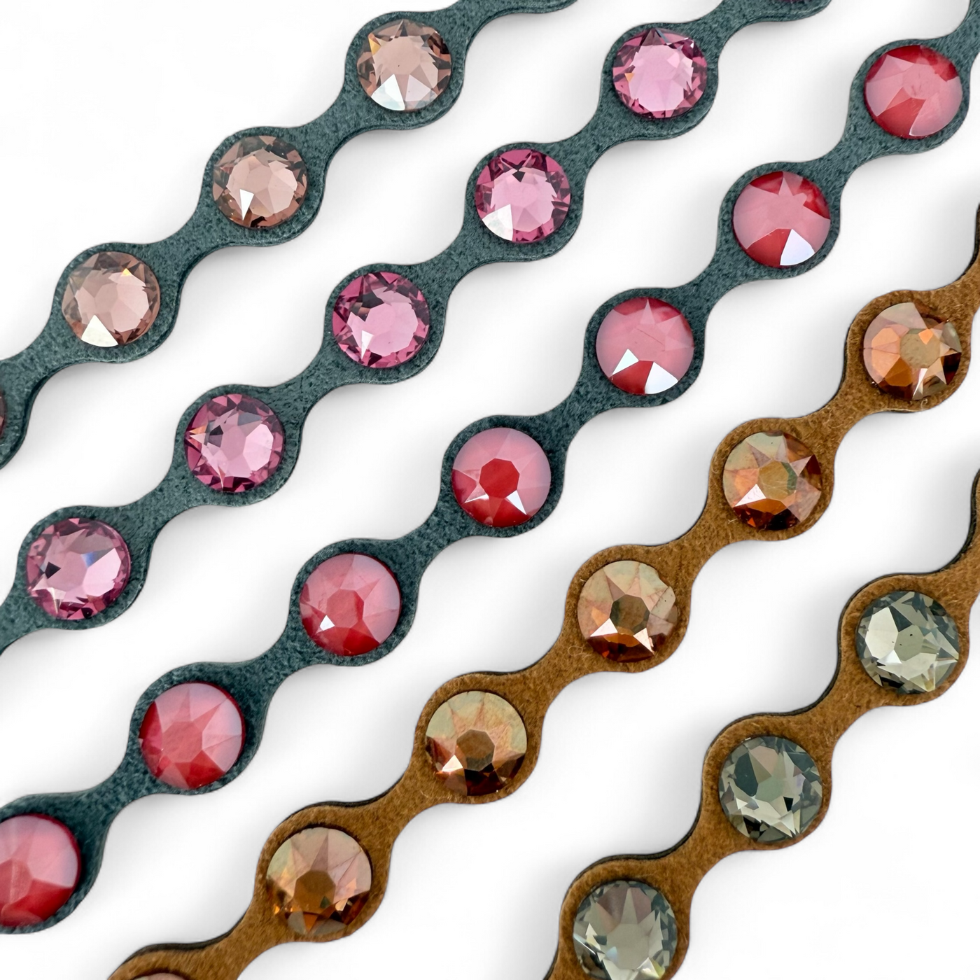 Kenna - Scalloped Wrap With Crystals #7-11