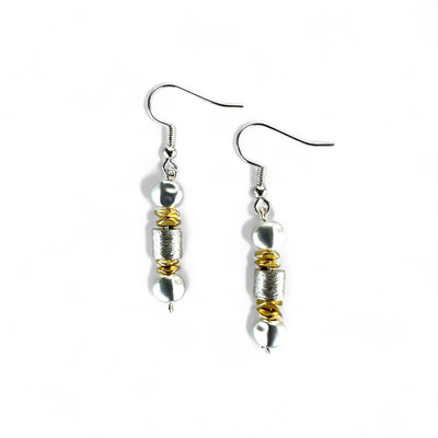 Louisville Earrings-Silver