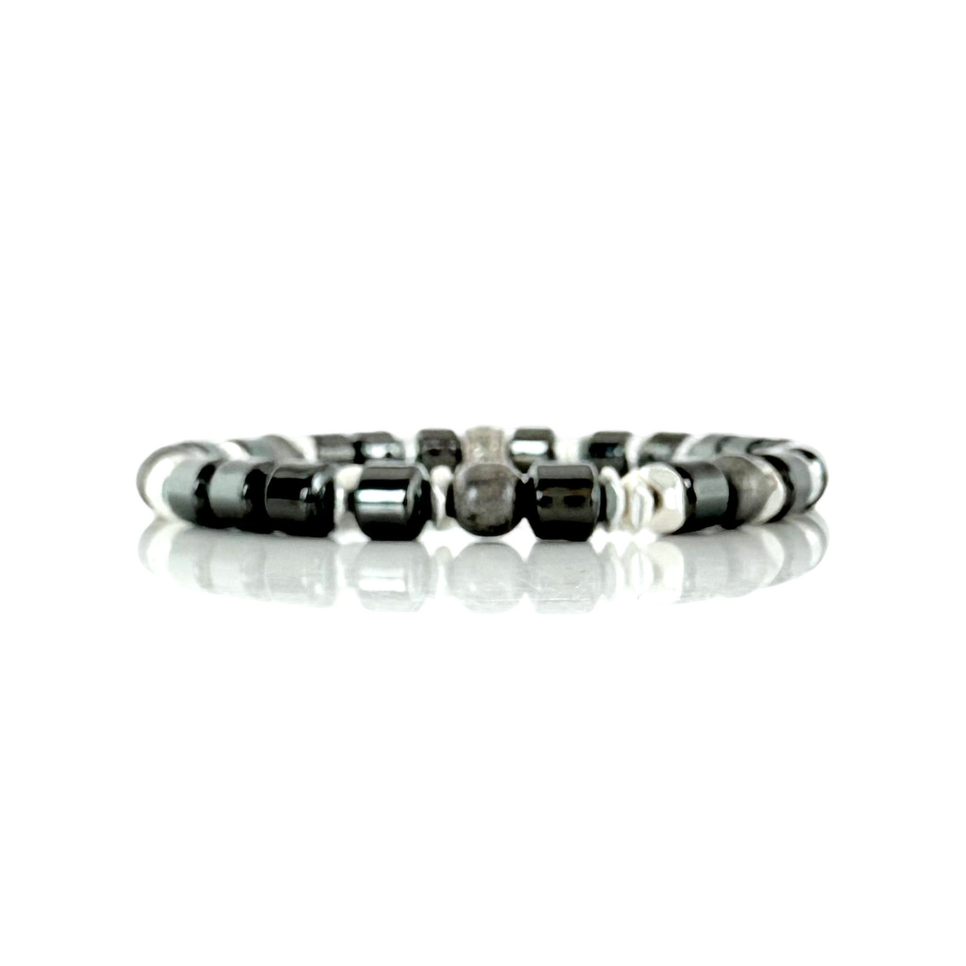 Pewter Meets Hematite - Silver
