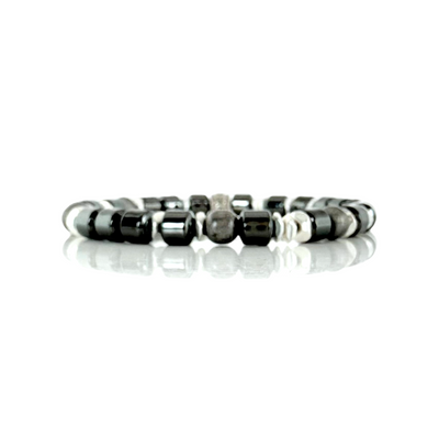 Pewter Meets Hematite - Silver