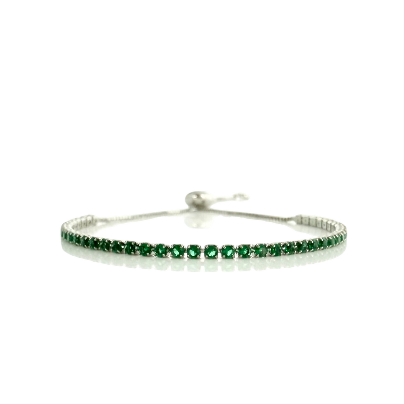 Day 2: August Angeline Slider - Green - Silver + Santa Pouch