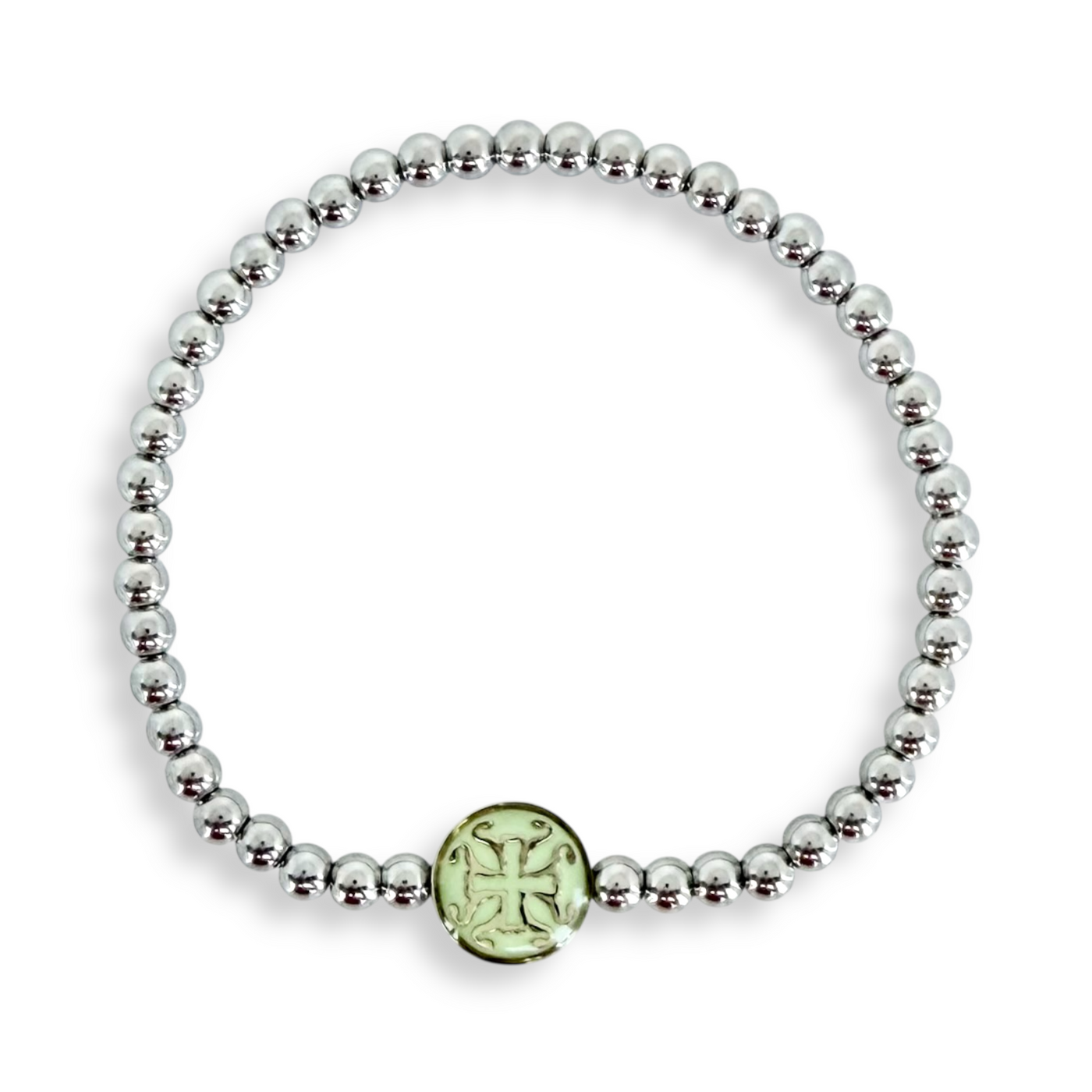 Hadlee Sea Foam 4mm - Silver