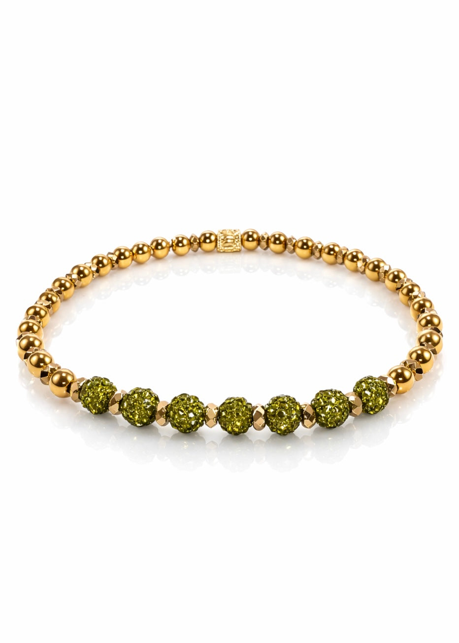 Ireland Mini Row Icon - Olive Green (Gold)