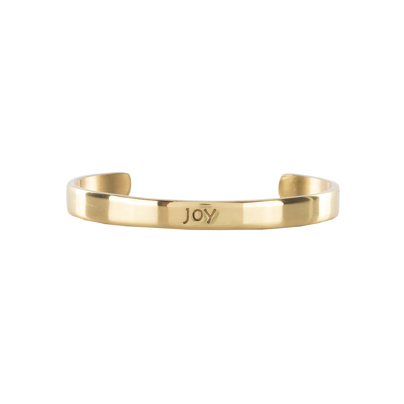 Engraved .25 - Joy - Gold