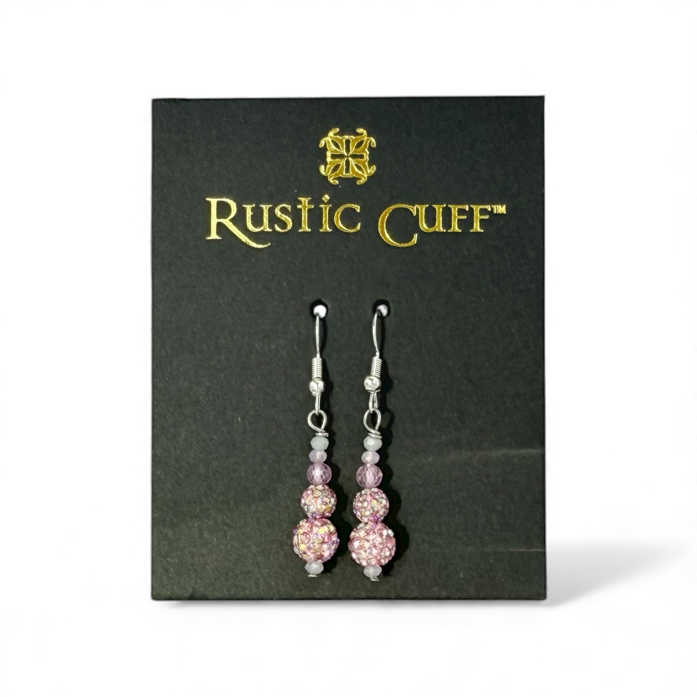 Shine & Shimmer Pink Earrings
