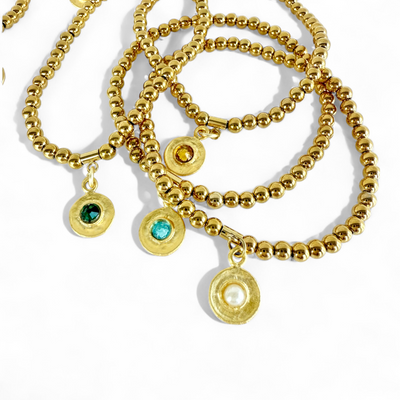Sicily Crystal Emerald - Beaded