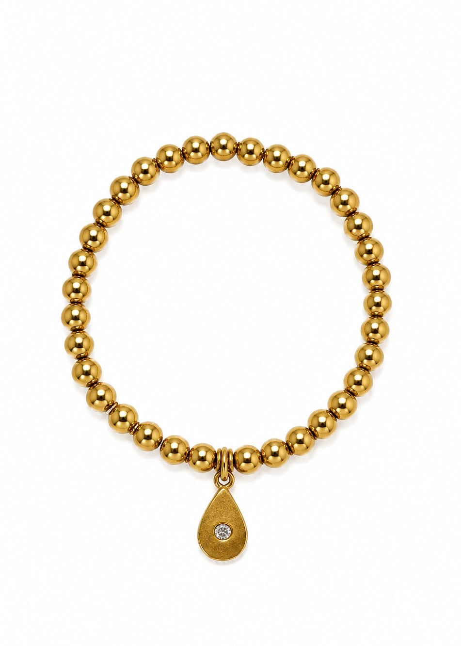 Gold 6mm Chloe Ann Teardrop Charm