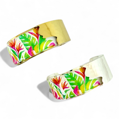 Tropical Spritz - 1.0" Dallas Art Deco in Gold