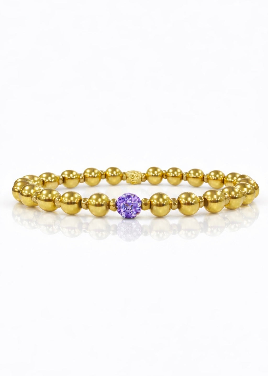 Ireland Icon - Light Purple (Gold)