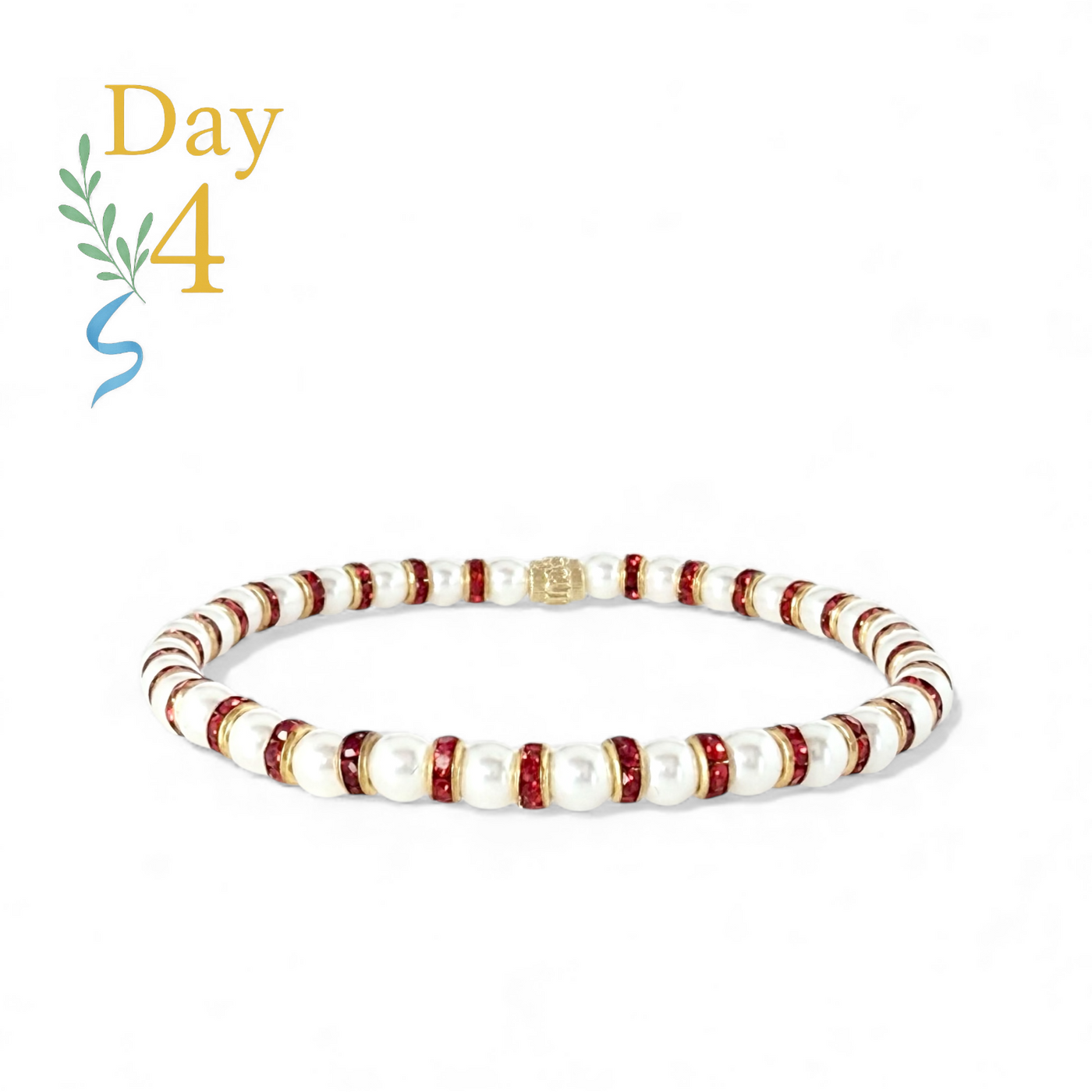 Day 4: Vienna Pearl - Ruby + Santa Pouch